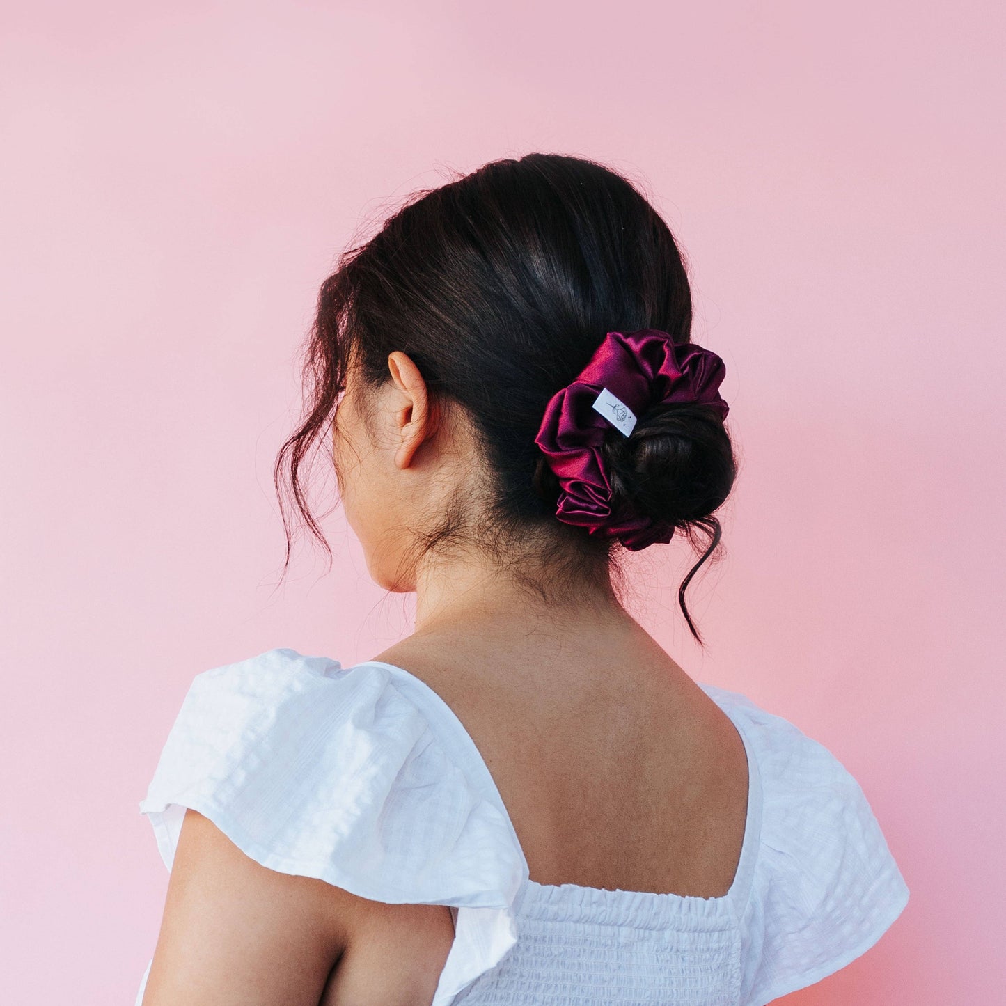 Tina Satin Scrunchie