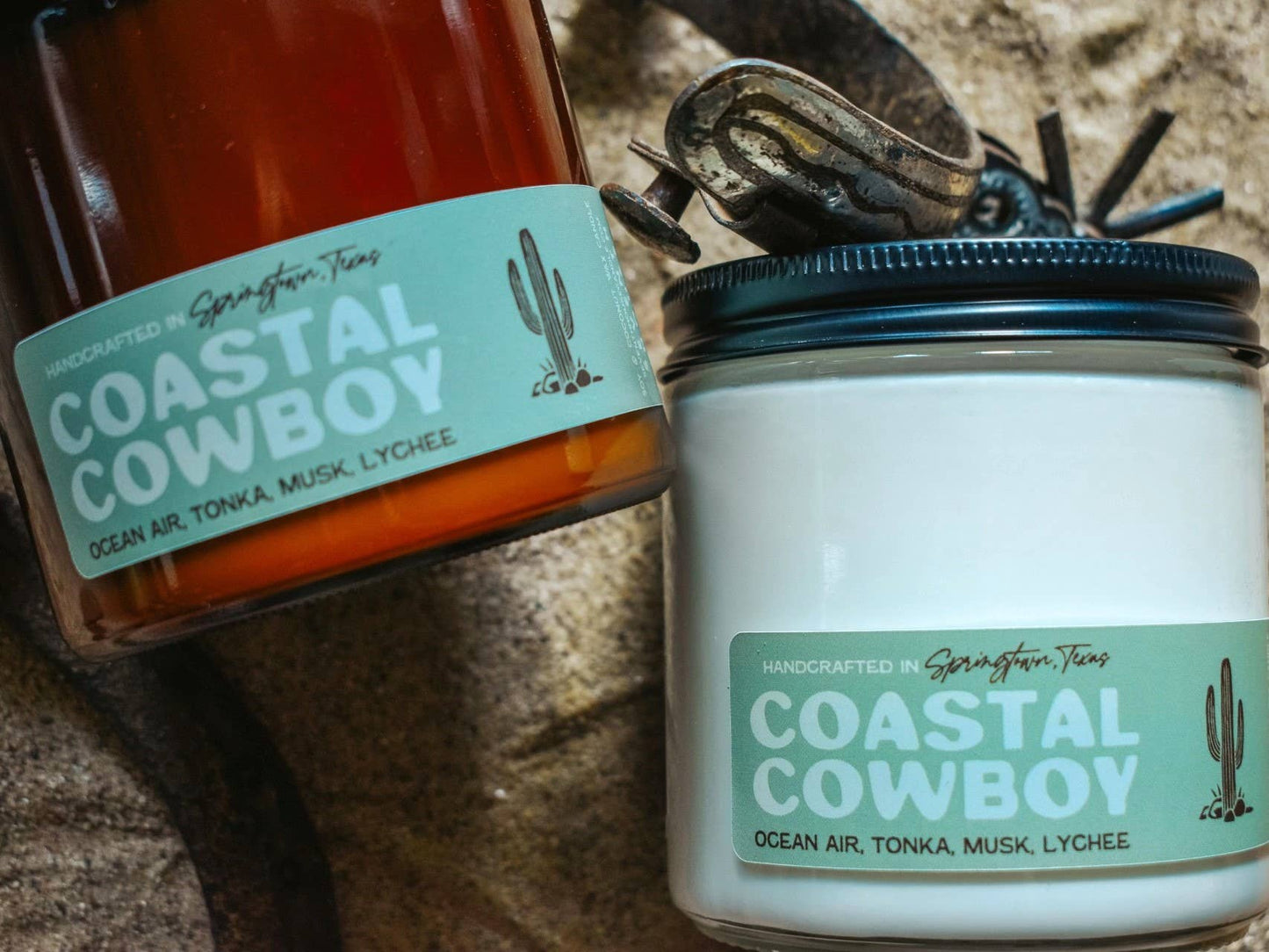 COASTAL COWBOY - Ozone, Tonka, Musk Candle