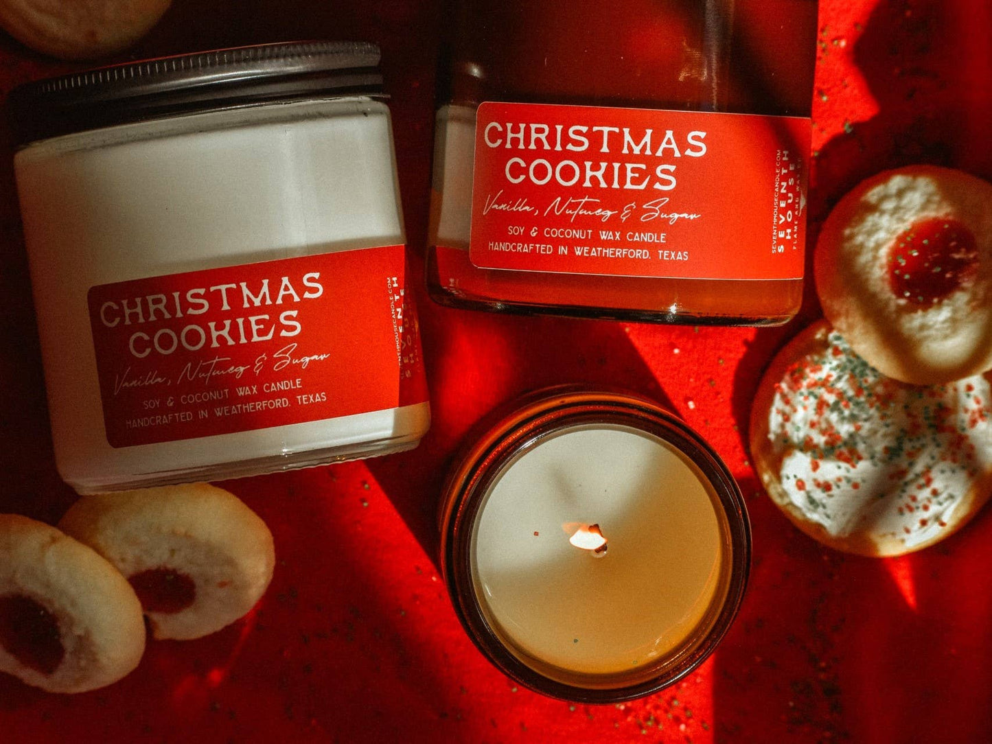 CHRISTMAS COOKIES - Vanilla, Nutmeg & Sugar