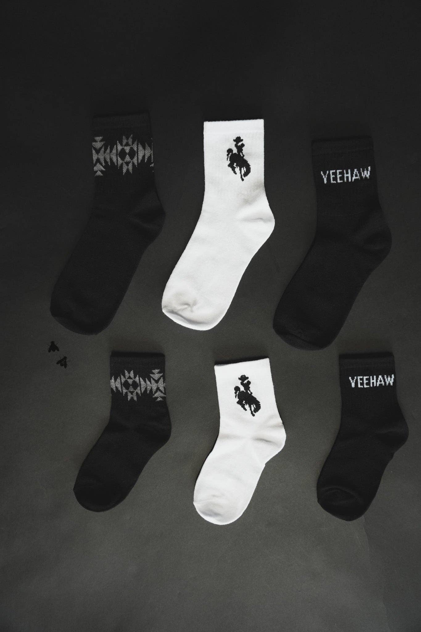 Yeehaw bronc socks~kids