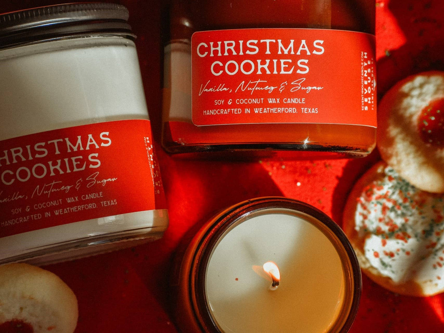 CHRISTMAS COOKIES - Vanilla, Nutmeg & Sugar