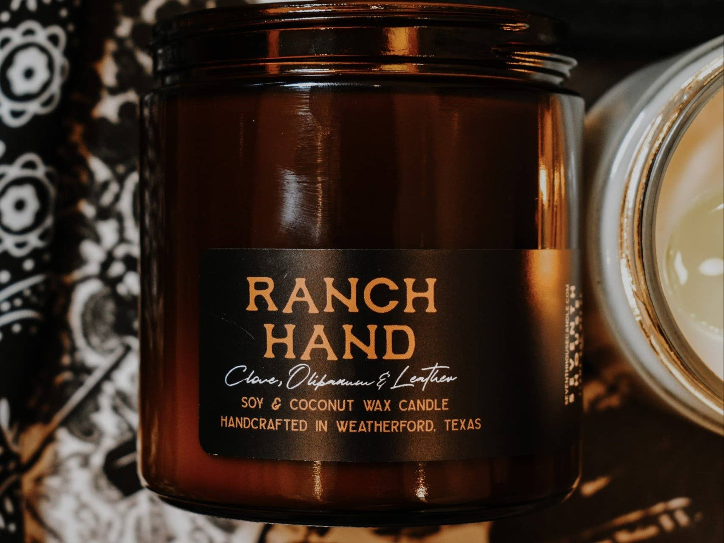 RANCH HAND - Clove & Leather Candle