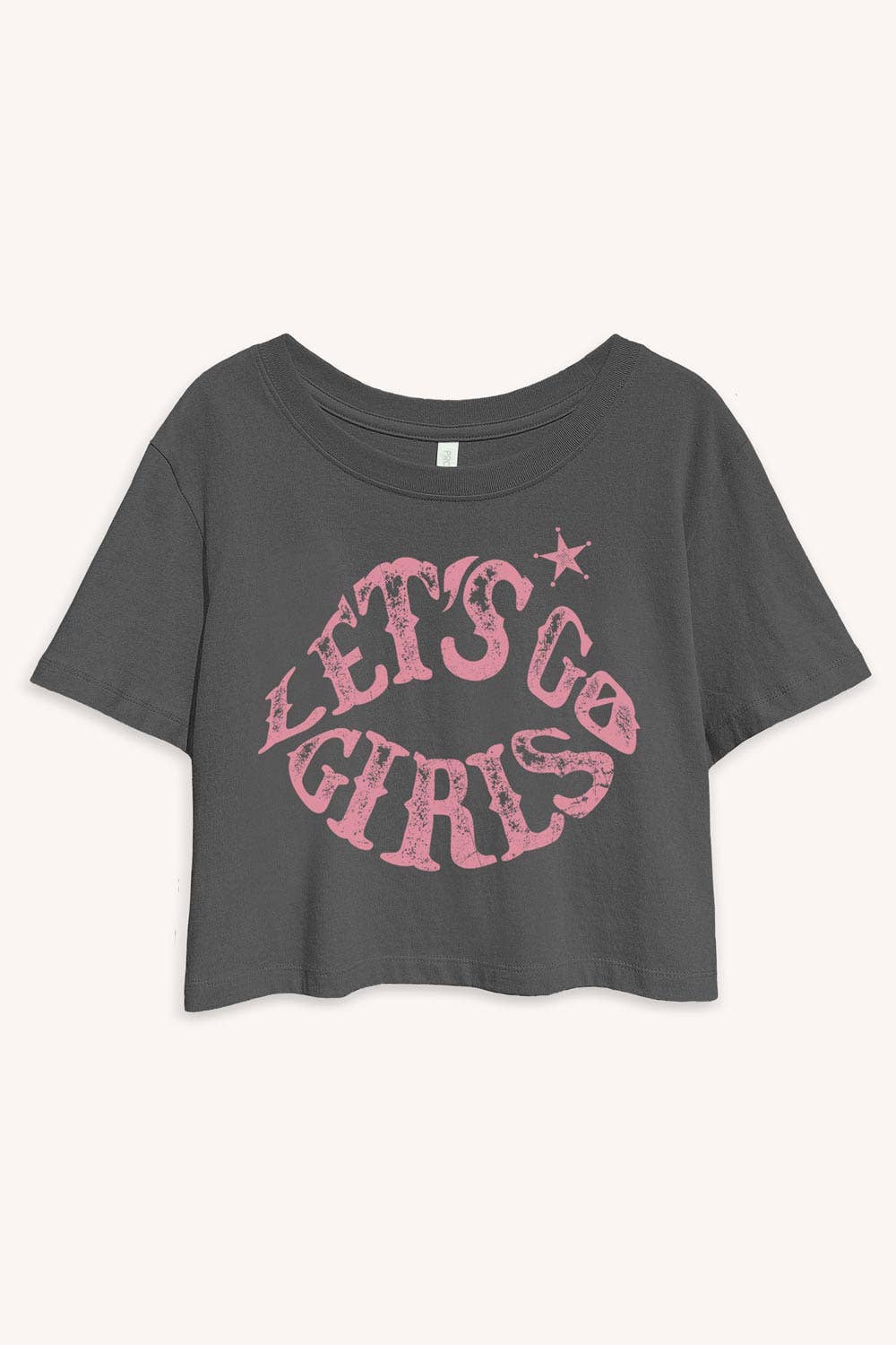 Let's Go Girls Cropped Tee