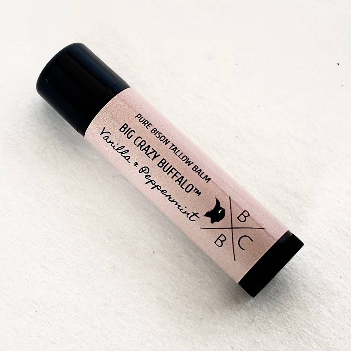 Natural Lip Balm Vanilla Peppermint-Moisturizing, Non-Habit Forming, Soothes Chapped Lips, Hydration, Pure and Natural, No Petroleum, Hydrating, Beeswax