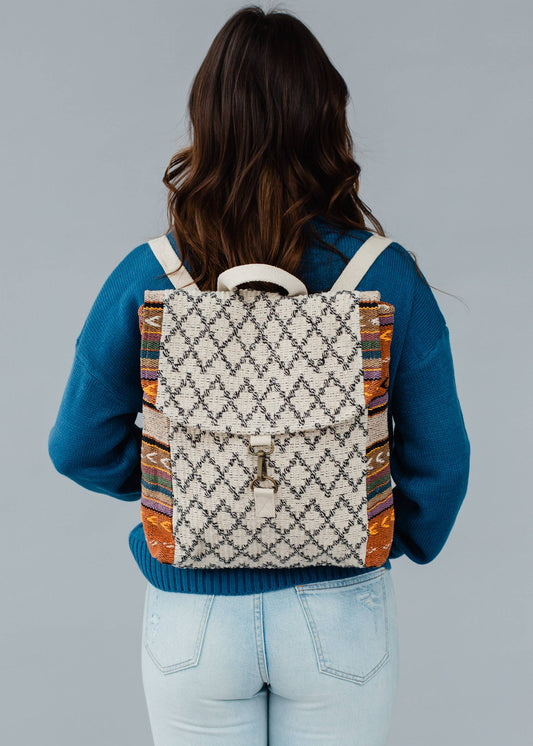 Multicolored Boho Pattern Backpack