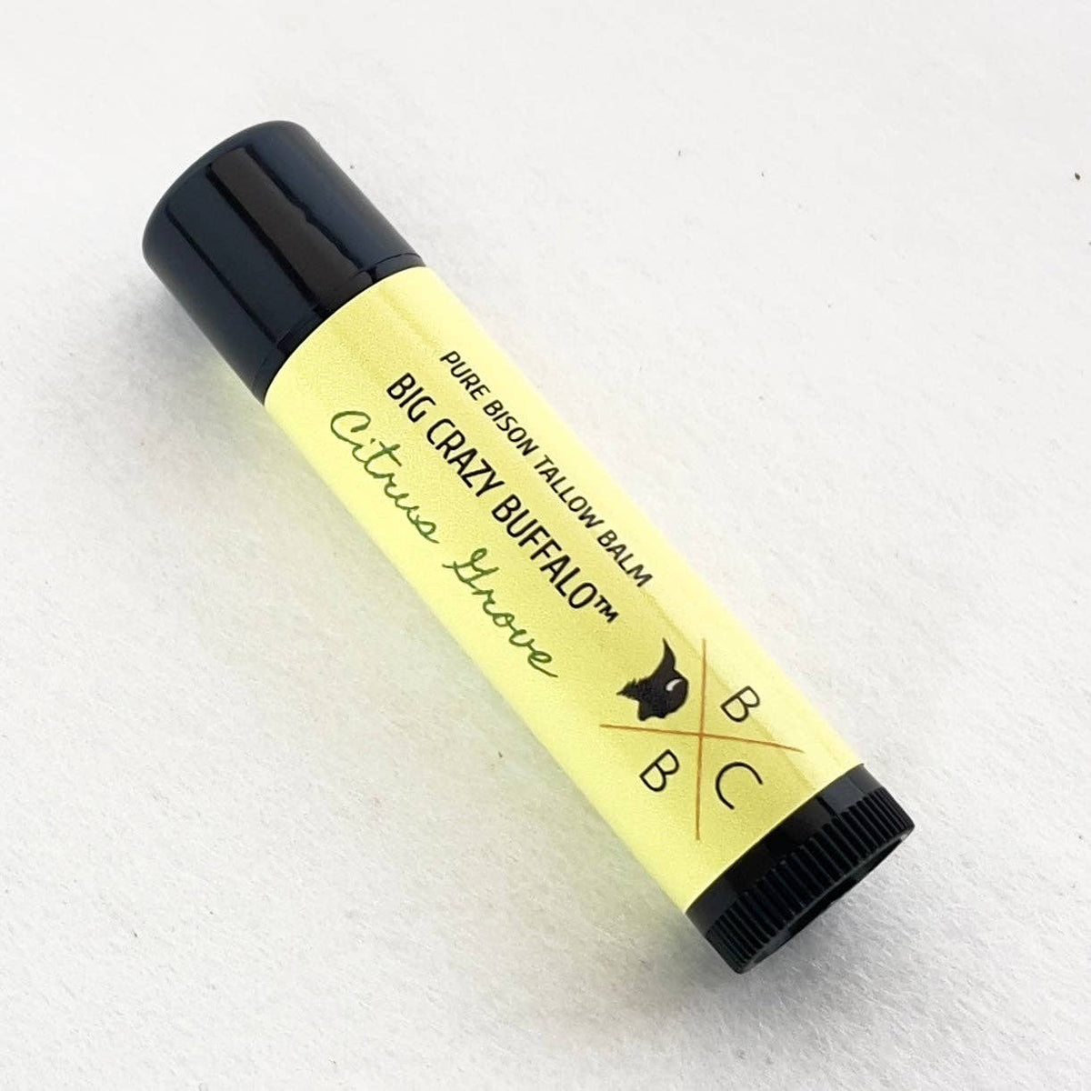 Natural Lip Balm Citrus Grove-Lemongrass & Lemon, Moisturizing, Non-Habit Forming, Soothes Chapped Lips, Hydration, Pure and Natural, No Petroleum, Hydrating